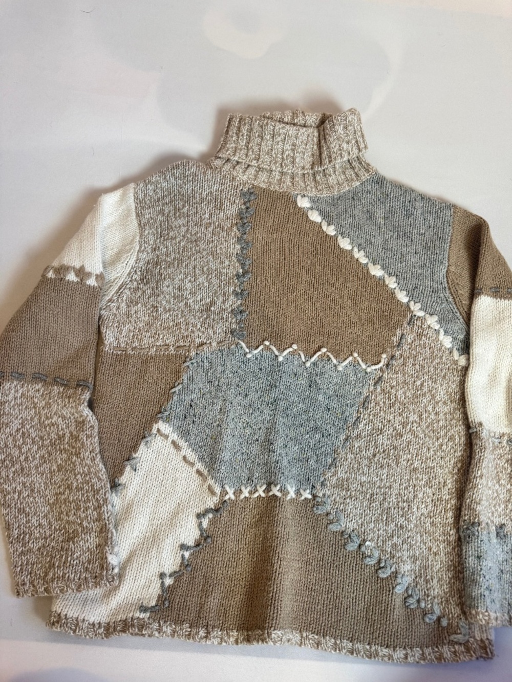 Cottagecore Grandma Chic Cozy Sweater Coldwater Creek XS